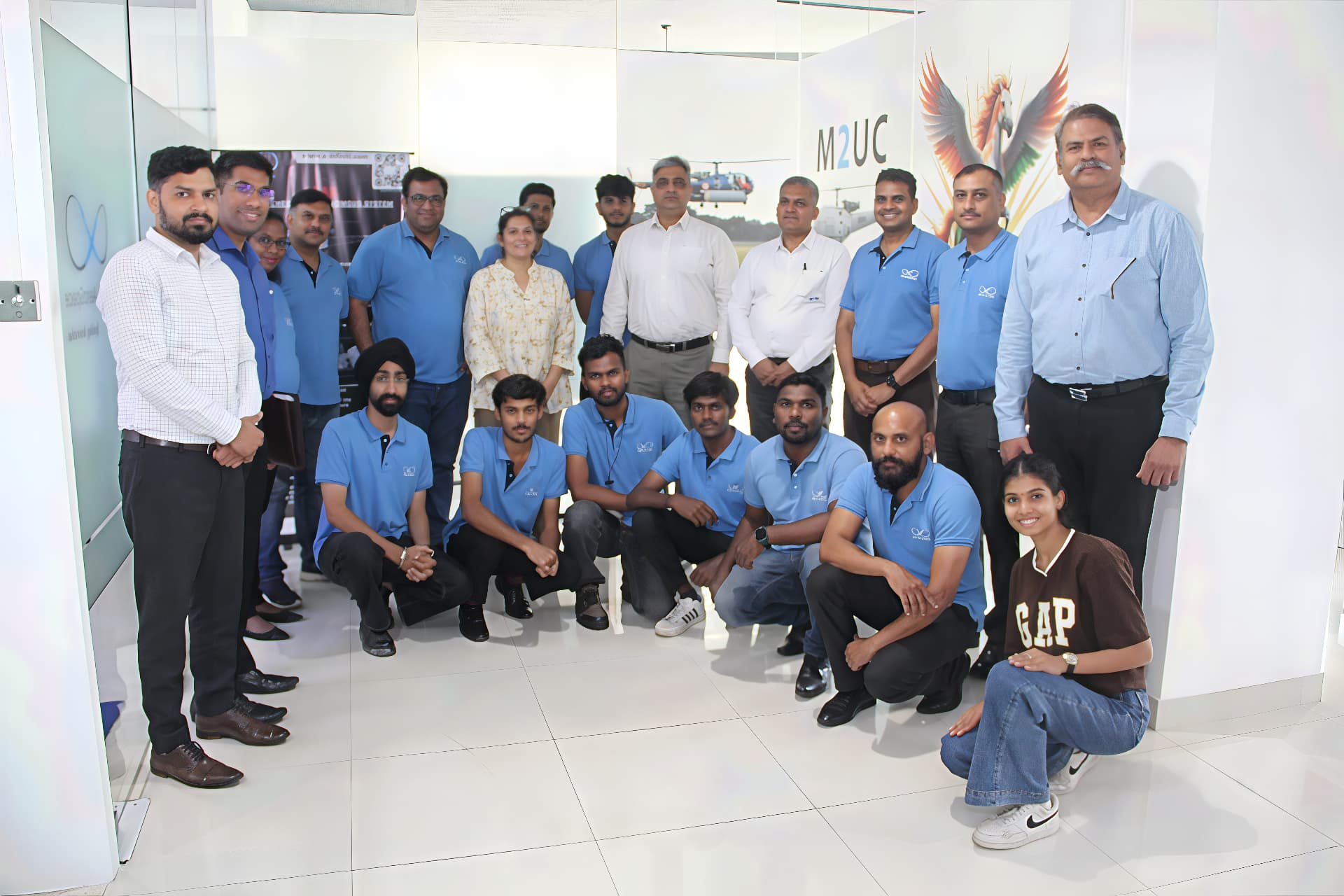 Group photograph during the ACNS (SR) visit