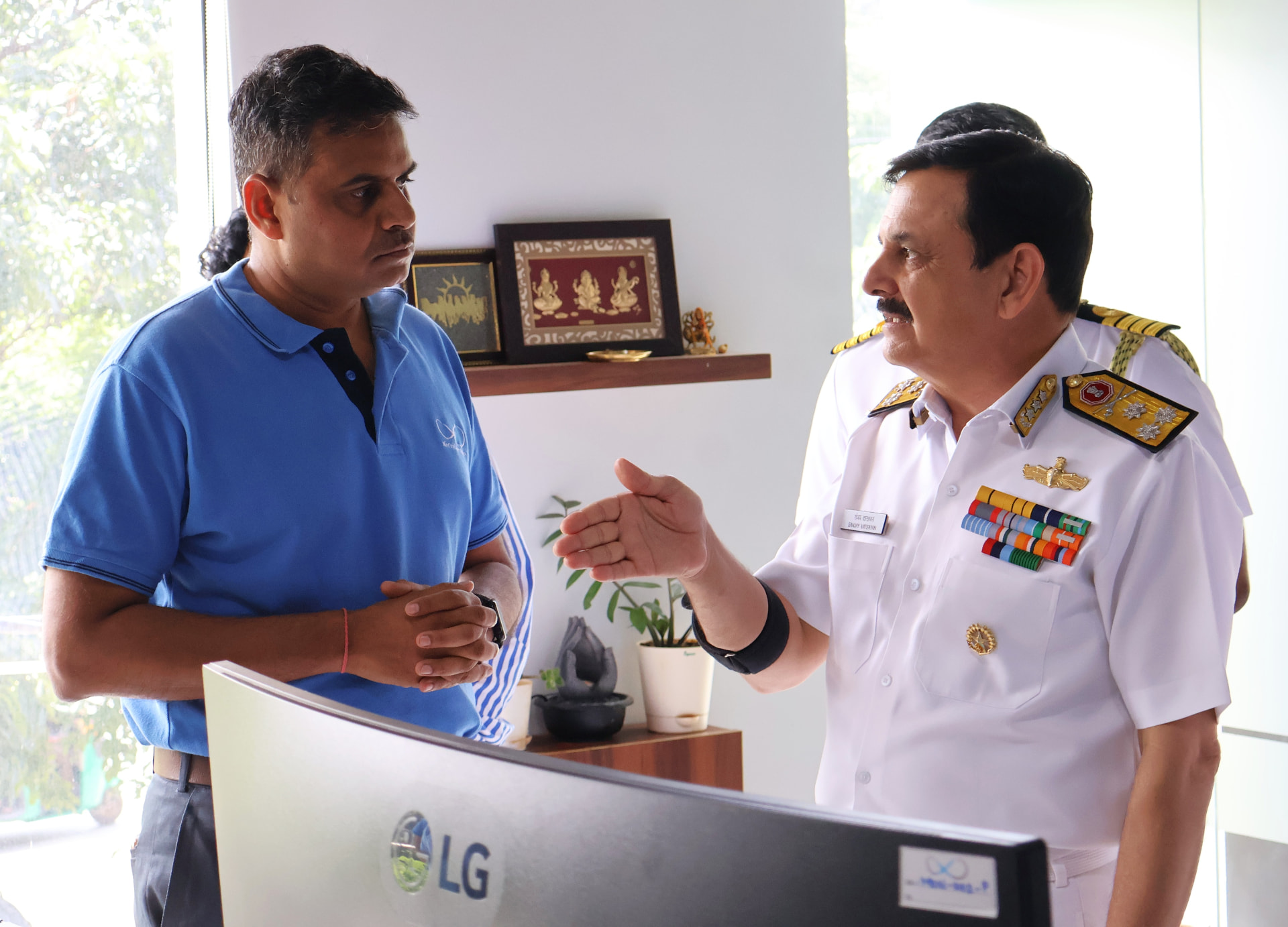 Discussion during the FOC-in-C (West) visit