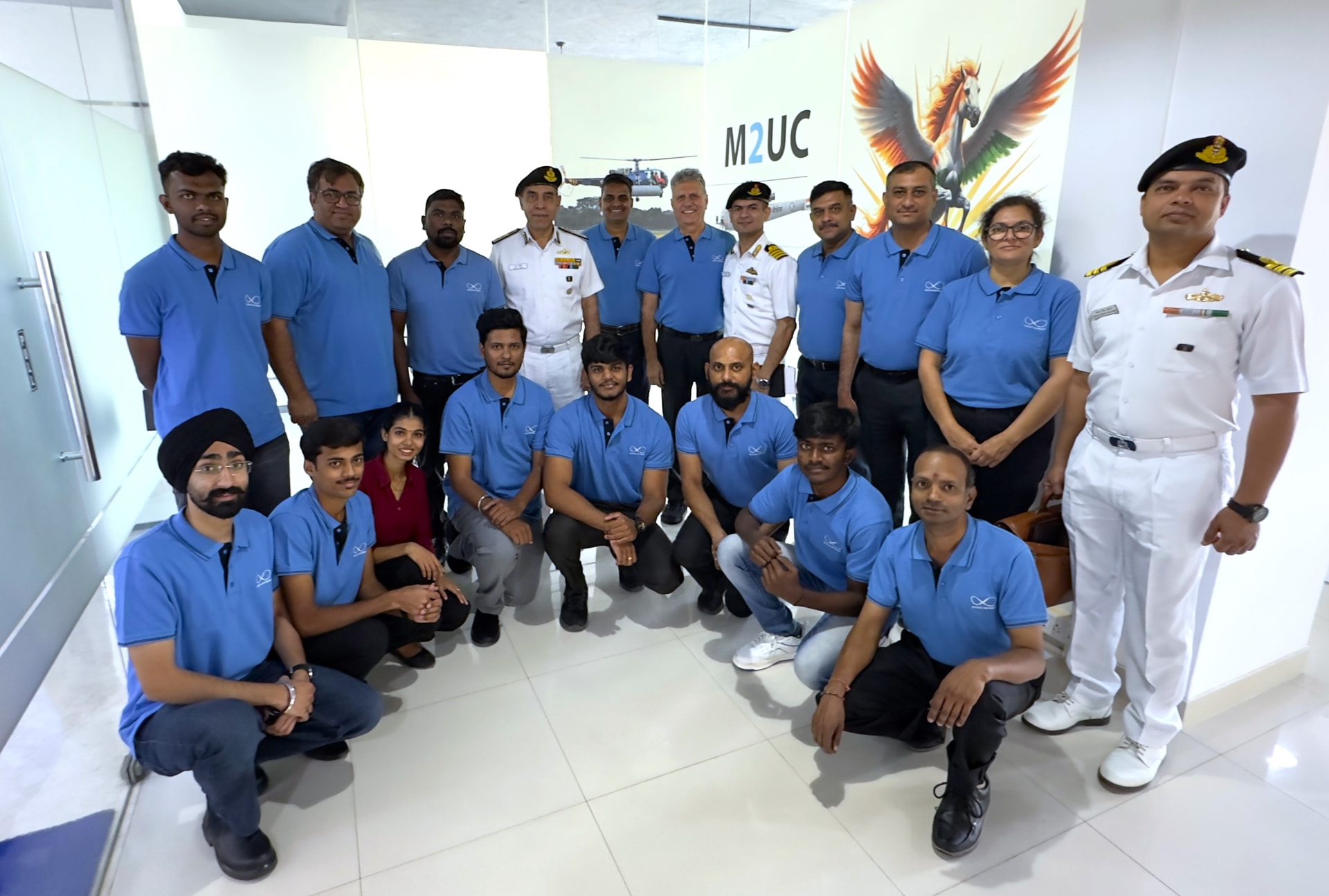 DCNS delegation with the Xinfiniti AeroSpace team